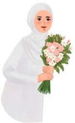 Illustration of the bride